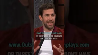 John Krasinski Almost Quit Acting THREE WEEKS Before Getting The Office