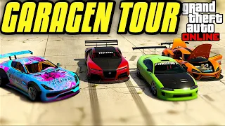 GTA Garagen Tour! Autos OHNE Money Glitch - GTA 5 Online Deutsch