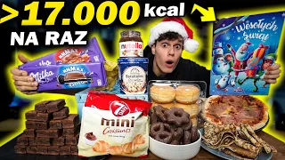 Jem 17.000 KCAL NA RAZ! NAJWIĘKSZE WYZWANIE ROKU! Finał dailyvlog