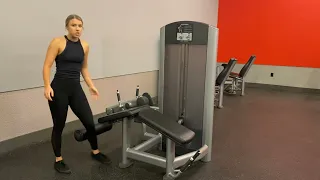 How To: Adjust Lying Hamstring Curl Machine