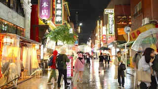 Walk in Rainy "Yokohama Chinatown"  is  beautiful fantasy world...