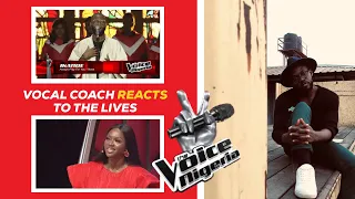 David Ikande | The Voice Nigeria Season 4 | Live Shows | Vocal Coach DavidB Reacts