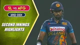 3rd ODI | Second Innings Highlights | Afghanistan Tour Of Sri Lanka | 30th November 2022