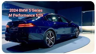 NEW 2024 BMW 5 Series || M Performance 520i 4k Details