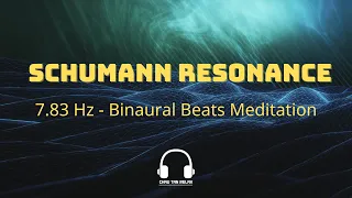 Connect with the Earth's Energy with 7.83 Hz Schumann Resonance Binaural Beats for Deep Relaxation