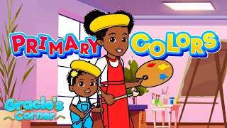 Primary Colors Song | Learning Colors with Gracie’s Corner | Nursery Rhymes + Kids Songs