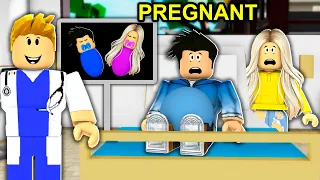 HUSBAND Got PREGNANT With Twins in Roblox Brookhaven..