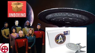 Corgi U.S.S. Enterprise NCC-1701-D: Unboxing & Showcase