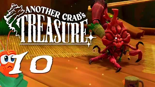 Another Crab's Treasure 🦀 Let's Play - Part 10 - Heikea, The Intimidation Crab Bossfight!