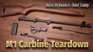 Auto-Ordnance Boot Camp: M1 Carbine Teardown