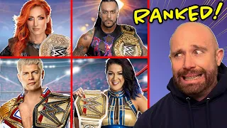 Ranking EVERY WWE Champion Right Now From Worst To Best