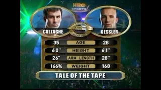 Joe Calzaghe VS Mikkel Kessler Full fight Good Quality 11/03/07