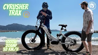 CYRUSHER TRAX 52V 1000 WATTS UN FATBIKE QUI DÉCHIRE ! VÉLOS ÉLECTRIQUES FT @Pikashoute