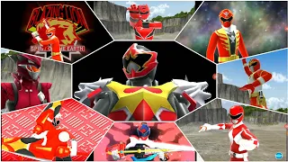 Super Sentai Legend Wars: Forever Red SuperSkills Compilation