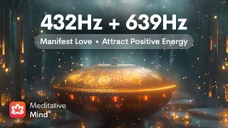 432Hz + 639Hz // Manifest LOVE ENERGY // Elevate Positive Vibrations // DIVINE RESONANCE