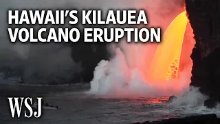 Lava Pours Steadily From Hawaii's Kilauea Volcano | WSJ