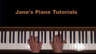 Unchained Melody Piano Tutorial at Tempo v.2 (advanced version)