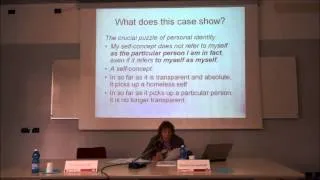 SRSSP - Roberta De Monticelli "Haecceity? A Phenomenological Perspective"