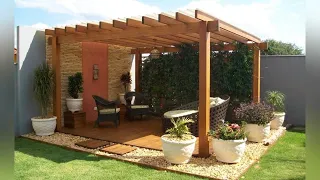 30 IDEIAS DE PERGOLADO PARA DECORAÇÃO DE JARDIM