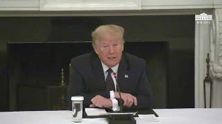 President Trump Participates in a Roundtable with Restaurant Executives and Industry Leaders