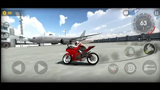 Extreme motorbike gameplay video.