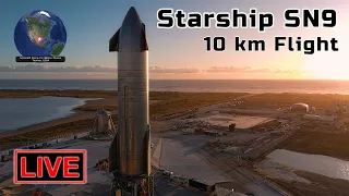 REPLAY: Starship SN9 10 km flight + Q&A w/ Raw Space (2 Feb 2021)