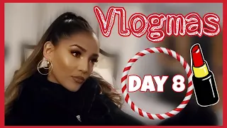 Holiday Makeup, Hair and OOTD | Vlogmas 2019 Day 8
