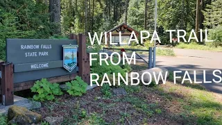 Riding Willapa Hills Trail from Rainbow Falls State Park #followmyride