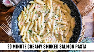 Creamy One-Pan Smoked Salmon Pasta | Quick & Easy 20 Minute Recipe