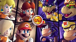 Daisy Vs. Bowser - Mario Strikers: Battle League ⁴ᴷ