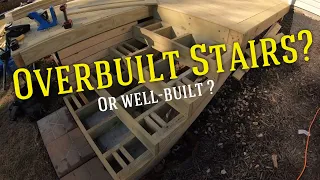 Deck Building - Part 2 (Stair layout and assembly)