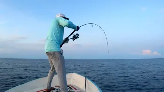 2 JAM JIGGING ‼️LANGSUNG DISERGAP OLEH RIBUAN KAWANAN IKAN TUNA DAN GIANT TREVALLY