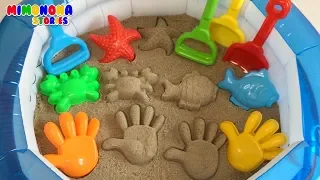 Juegos para niños con arena 🎈🎈 #Colores Formas Animales y mas ✨ Mimonona Stories