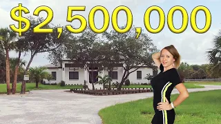 TOURING A $2,499,000 NEW CONSTRUCTION MANSION  | LUXURY MANSIONS IN FLORIDA