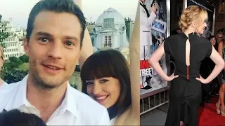 Jamie Dornan and Dakota Johnson Cute Moment 😍 Part 1 😍