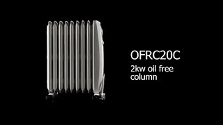 Dimplex Oil Free Electric Radiator 2kW With Choice of Heat & Thermostat