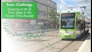 All Croydon Tram Stops in the Fastest Time Possible
