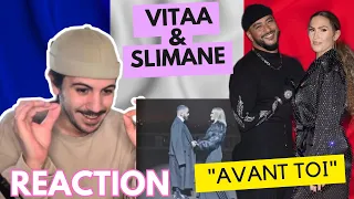 Vitaa & Slimane 'Avant Toi' Reaction (SUBTITLED) | Slimane will sing for France at Eurovision 2024