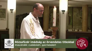 Rózsafüzér imádság az örvendetes titkokkal