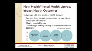 Health and MH Literacy and their Link to Health Disparities in Immigrant and Refugee Families
