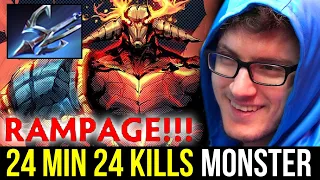 MIRACLE RAMPAGE Sven with Harpoon - 24min 24 Kills