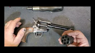 Ruger single six .22 revolver disassembly, cleaning, reassembly.