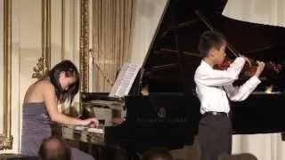 Kevin Zhu, age 10, violinist, plays Max Bruch's Violin Concerto No. 1 in G minor, Op. 26