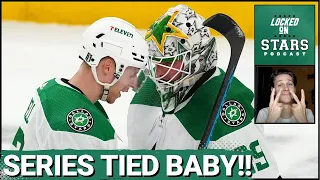 The Dallas Stars put on a Defensive Clinic to take down Vegas 4-2 | Game 4 Reaction: SERIES TIED!