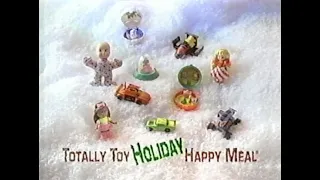 McDonald's "Holiday Starters" Happy Meal Christmas Commercial from 1993