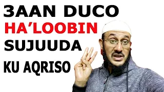 3AAN DUCO HA’LOOBIN, EE SUJUUDA KU AQRISO:::: DR AHMED AL-YAMAANI