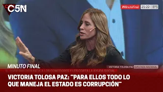 MANO a MANO con VICTORIA TOLOSA PAZ en MINUTO FINAL