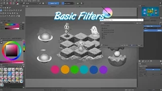 Krita tutorial: 4 useful filters