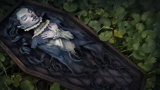 Sculpting a Vampire with Polymer Clay in a Coffin