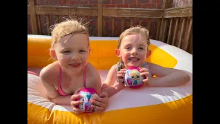 MooDa TV Swimming Pool LOL Surprise Gelli Baff Fun! | MooDa TV